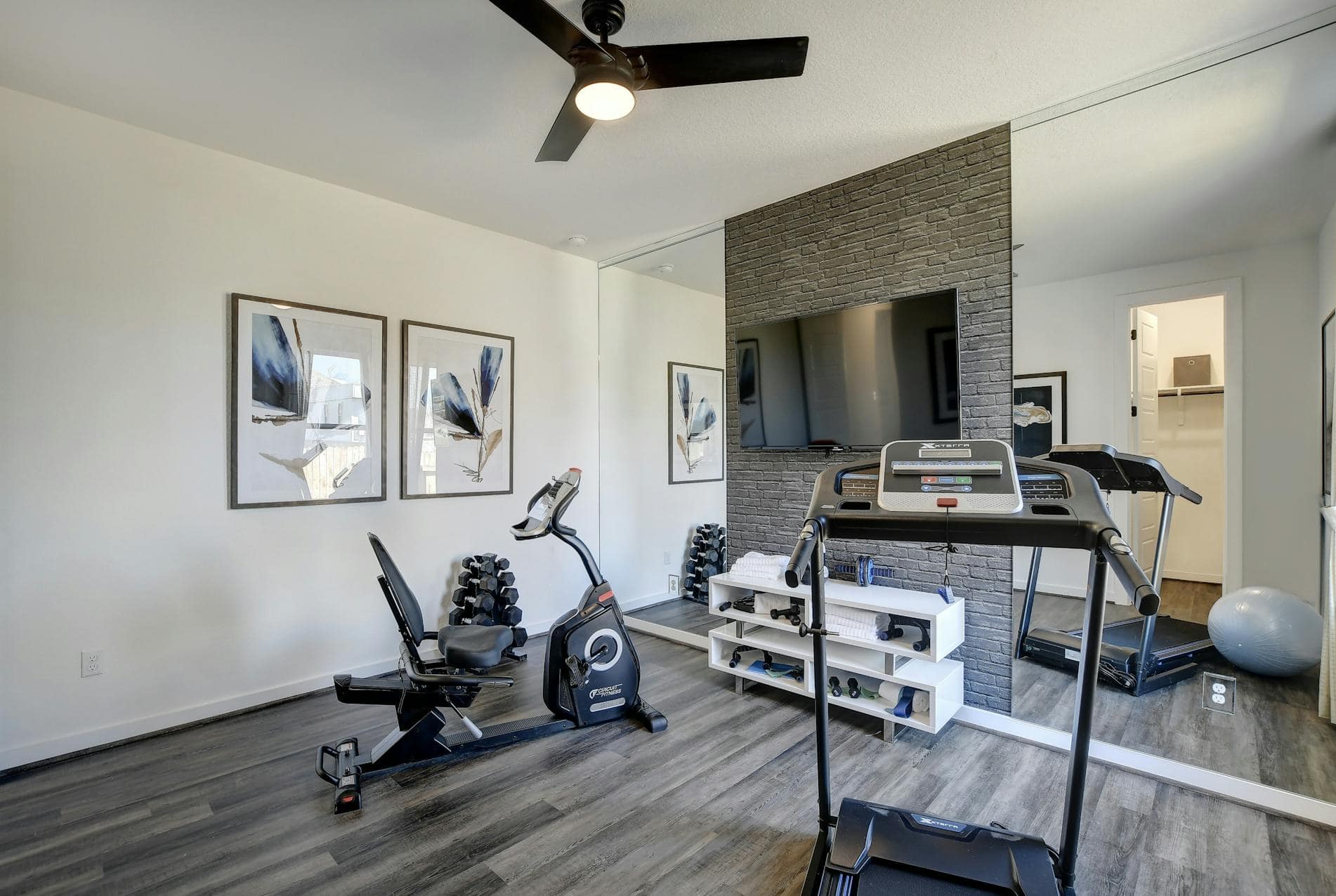Esperanza: Scott Felder Model Home: Exercise Room