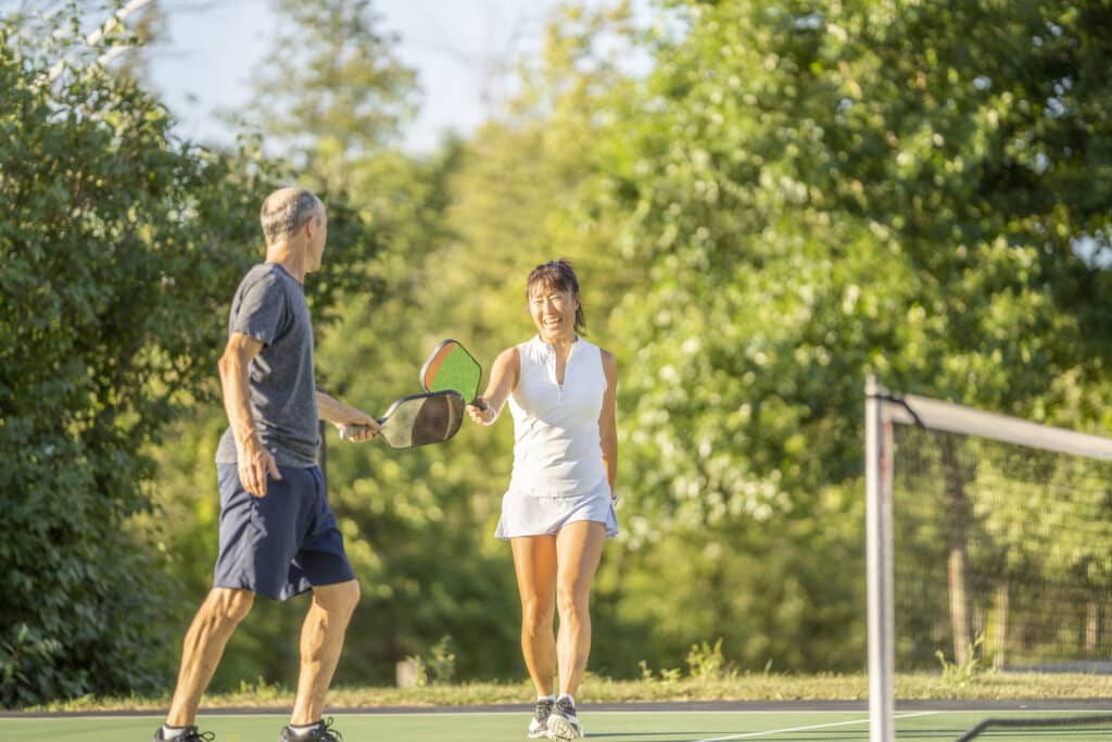 Pickleball at Regency At Esperanza: Premier 55+ Resort Community in Boerne