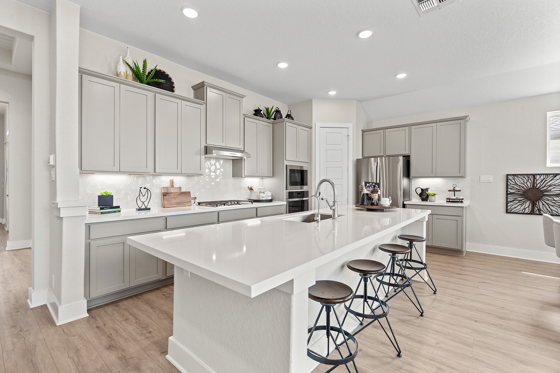 chesmar model home kitchen