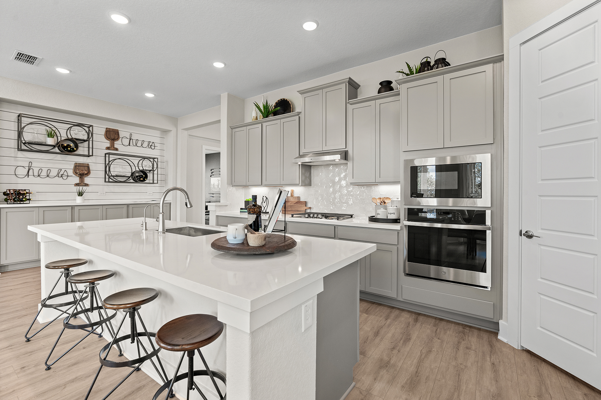 chesmar model home kitchen