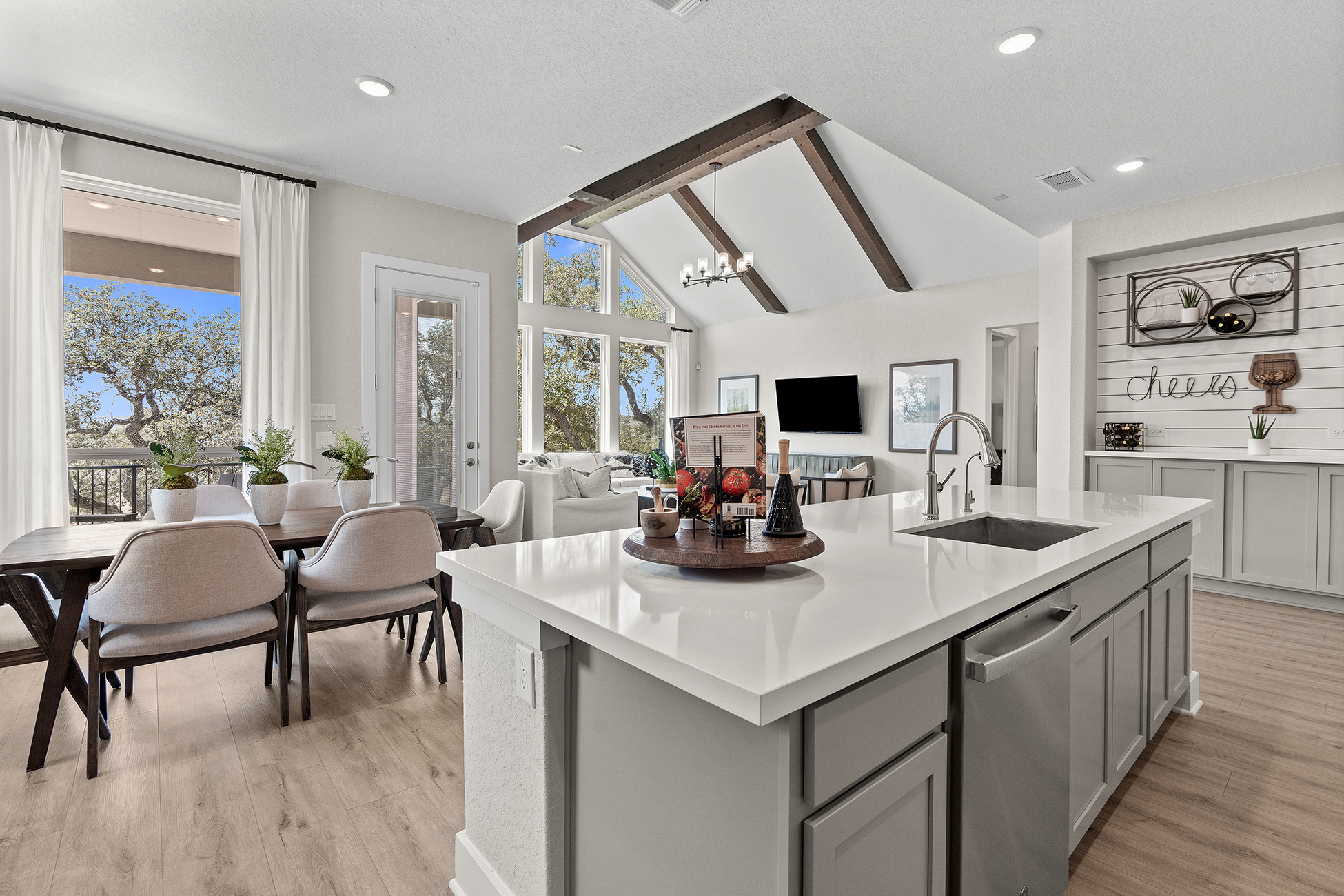 chesmar model home kitchen