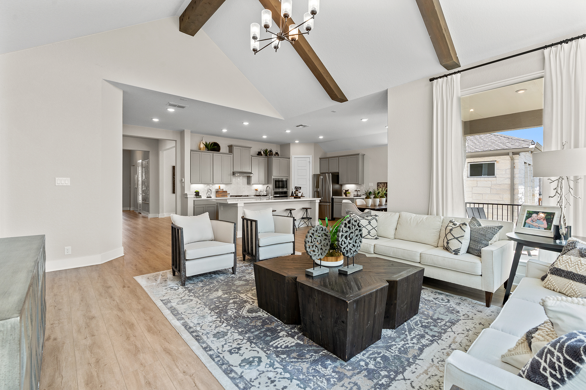 chesmar model home living room