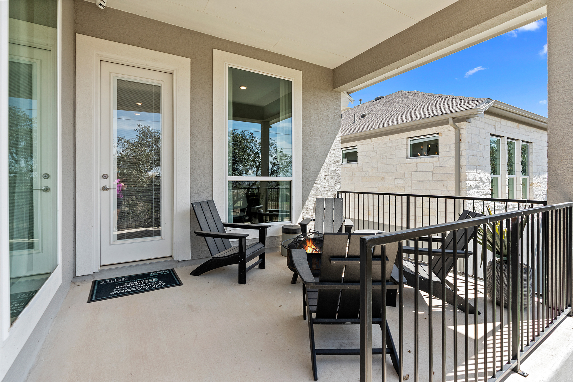 chesmar model home patio