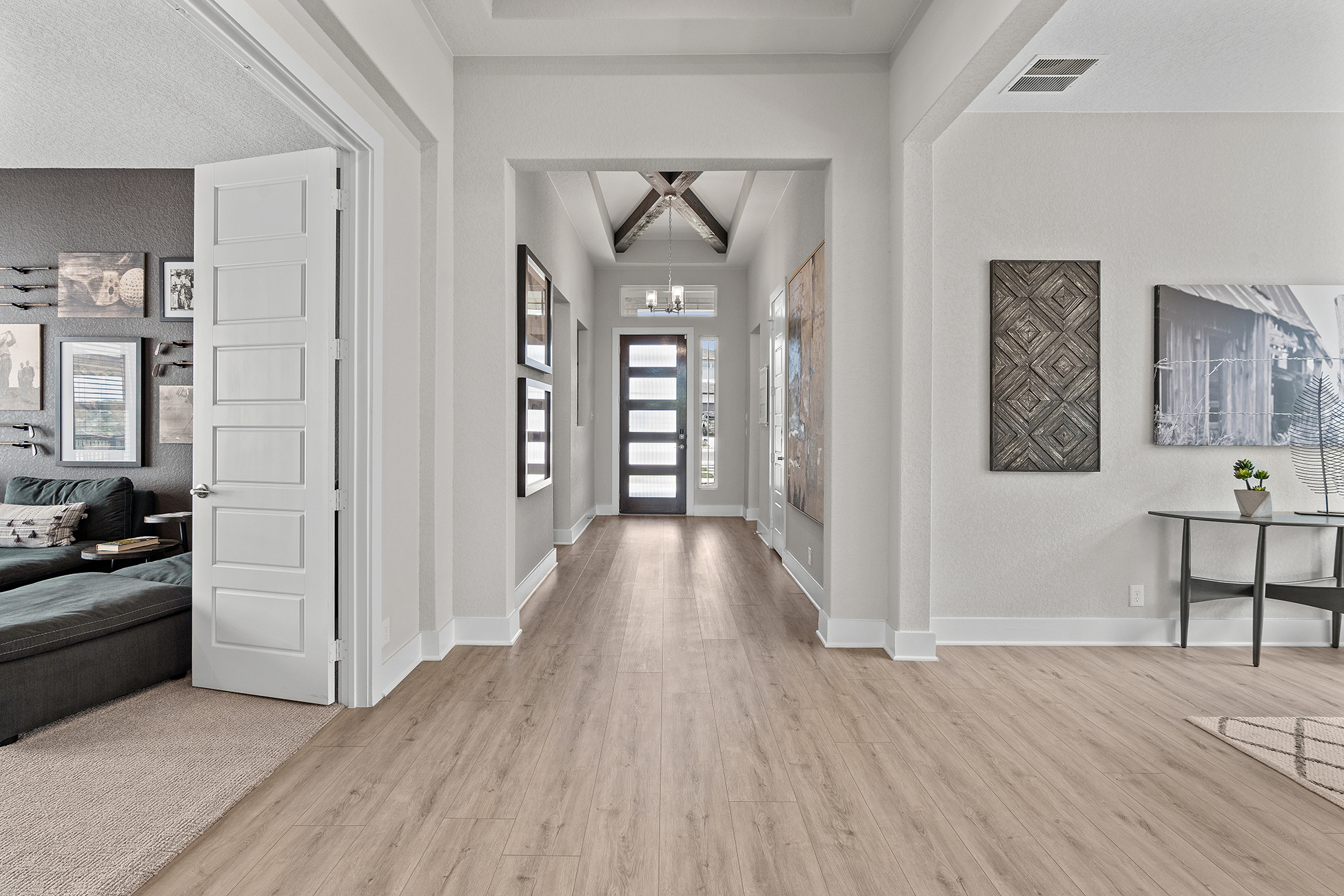chesmar model home entry way