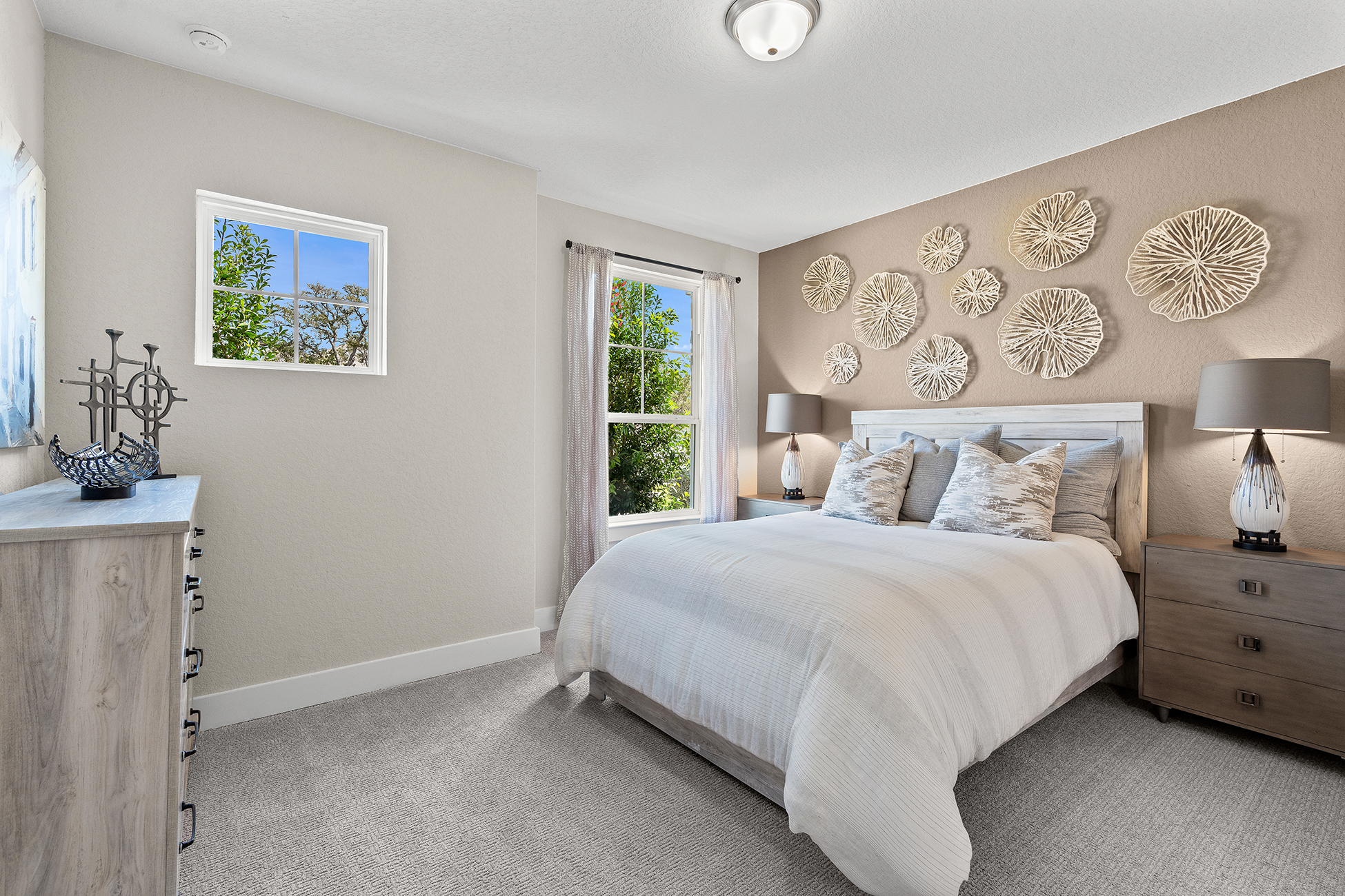 chesmar model home bedroom