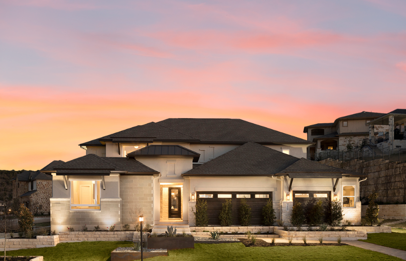 model home exterior