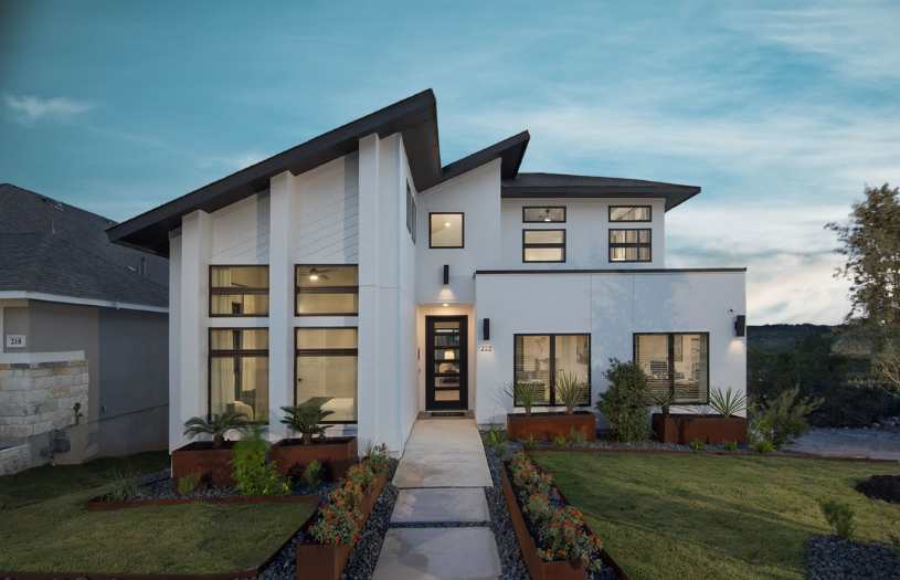model home exterior
